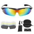 6 Lenses Tactical Polarized Eyewear Glasses Bicycle Sunglasses Mountain Interchangeable Sport Cycling Sun Glasses