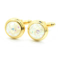 Premium Abalone Shell Opal Stone Cufflinks Custom Men's Suit Shirt Accessory for Wedding Tuxedo & Party for Gift Wholesale