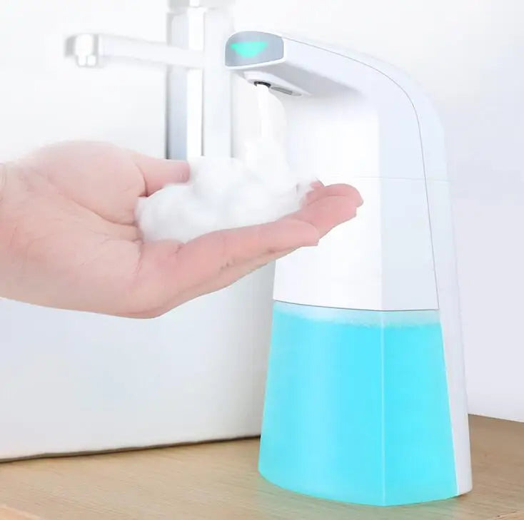 Plastic Modern Infrared Motion Sensor Touchless Foam Soap Dispenser Waterproof for Hotel Use in Kitchen Bathroom for Kids Adults