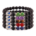 Hot Selling Unisex Yoga Fatima Eye Beaded Bracelet Trendy Colorful Energy Bangle with Pearl for Weddings Anniversaries Gifts