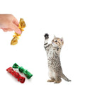 Cross Border New Product Bite Resistant Relief Christmas Bell Cat Candy Toys