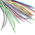 High Stretch 3mm 4mm Wide in Stock Multiple Colors 60cm 80cm 100cm Length Reflective Shoelace for Running Shoes
