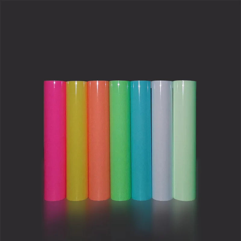 3d  Heat Transfer Puff Vinyl Glow in the Dark Puff Heat Transfer Press Vinyl clear Custom Designed for T-shirt