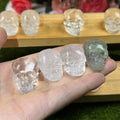 Clear Quartz Skulls High Quality Natural Crystal Mini Size Clear Quartz Skulls for Decoration
