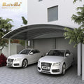 Modern Customizable Aluminum Black Waterproof Carports Canopy Carport Tent Kits for Car Parking Shed Garage Use Strong Sturdy