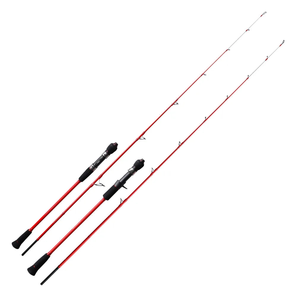 Saltwater Leisure Slow Jigging 20KG Full Solid Carbon Fiber Micro Offshore Fishing Rod