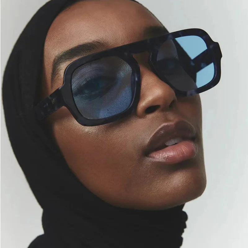 LBAshades 13138 New Arrival Vintage Fashion 2024 square Trend Luxury Sunglasses Women Men Custom logo Uv400 Lentes De Sol