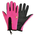 RIDERACE Touch Screen Bike Gloves Winter for Women Riding Full Finger Glove Windproof Sports Plus Velvet Mountain Skiing
