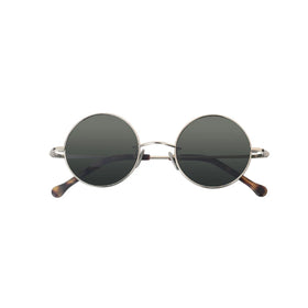 Luxury Round Women Men Retro Brand Designer Titanium Metal Frame Sun Glasses Female UV400 Shades Oculos Sunglasses