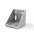 Factory Price 8080C-8 Die Casting Aluminum Angle Mounting Bracket Inside Black Corner Bracket for 8080 Aluminum Profile