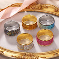 Rhinestone Metal Napkin Ring for Wedding Party Alloy Napkin Buckles