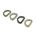 Stock Supply 16mm Good Quality Metal Flat D Ring Buckle for Leather Bags