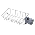 Kitchen Storage Stainless Steel Faucet Racks Hanging Basket Sponge Dish Drying Rack