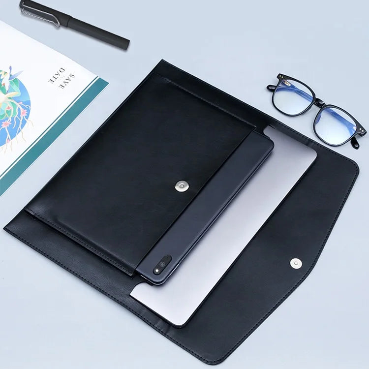 Fashion Slim Computer Laptop Case Cover Bag Waterproof Laptop Case Pu Leather Envelope Bag Sleeve