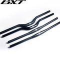 BXT Carbon Fiber Bicycle Handlebar Mountain Bike Carbon Handlebar 600mm- 720mm Mtb Bicycle Handle Parts Color Matte/glossy MegaBDM