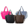 New Wholesale Custom Handbag Women Quilted Puffer Tote Bag Add logo Women's Tote Bags Puffer Quilted Bag