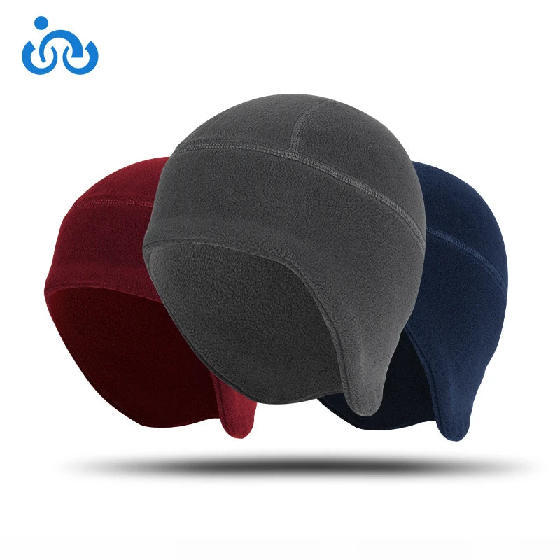 Autumn and Winter Outdoor Cycling Windproof and Cold-Proof Ear-Muff Helmet Liner Cap