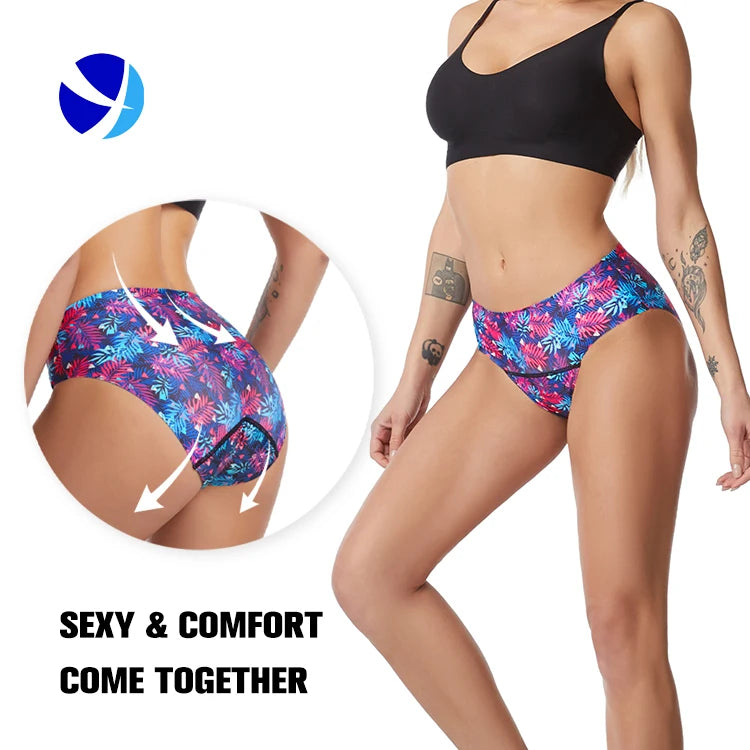 Low-Rise Ladies Cotton Underwear Plus Size Solid Color Briefs Antibacterial Seamless Design Bow ODM Wholesale Factory Logo Waist