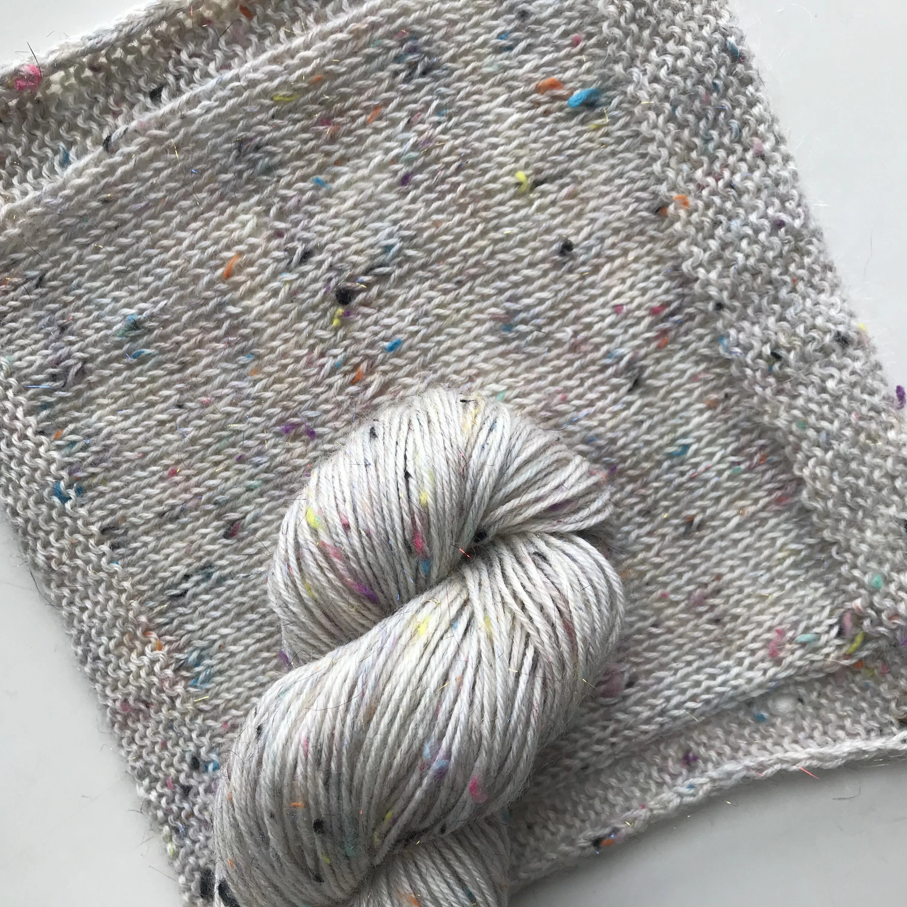 Lotus Yarns  Merino Nep Yarn With  Lurex Angelina 400m/100g Fingering Weight Blended Hand Knitting Natural Color for Hand Dye