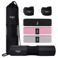 Shoulder Ergonomic Protective Pad Standard Bars with Ankle Straps Fabric Booty Bands and Carry Bag