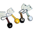Hot Sale Custom Design Mountain-climbing Buckle Keychain Bear Bell for Warning Bear