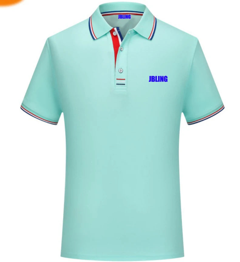 Latest Design  Hot Sell Mercerized Fabric Short Sleeve  Golf Polo