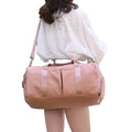 Hot Smell Proof Lady Travel Garment Weekend Dance Custom Cute Polyester Zipper Foldable Yoga Gym Duffle Bag
