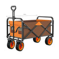 Large Capacity Adjustable Handle Family Folding Transport Camping Trolley Shopping Carts