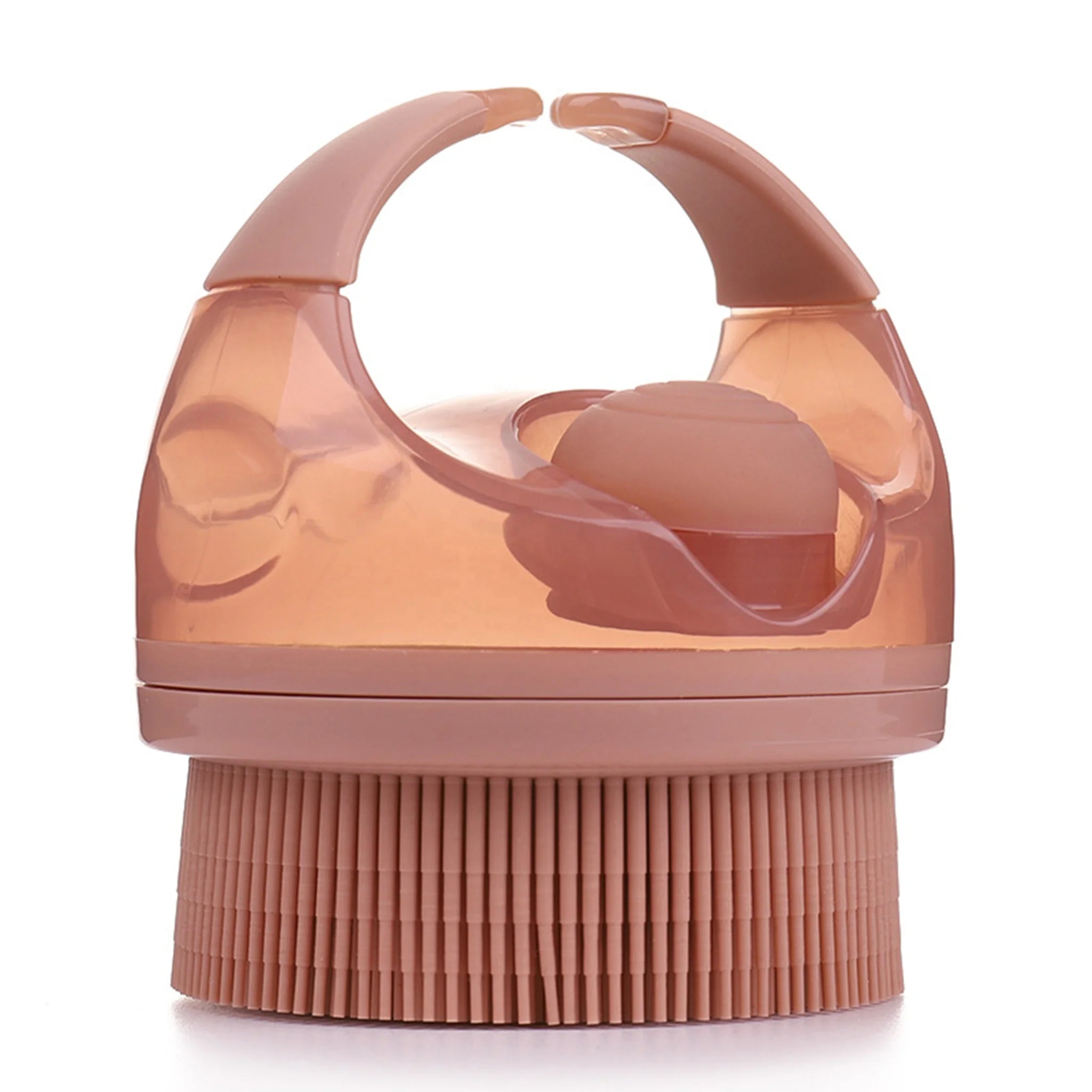 Eco-friendly Soft Adhesive Shampoo Comb Handheld Massage Care Hairbrush with Cushion & Paddle Made of Durable Nylon