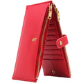 Custom Pu Leather Cardholder Wallet Women Businesses Cardholders