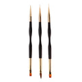 3 Pcs Manicure Brushes Dual Use Gel Gradient Brush Pinceles Ultra Thin Line Drawing Pen Dual End Nail Art Design Painting Tools