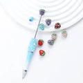 Wholesale Strawberry Rhinestone Balls Loose Beads Dense Rhinestone Phone Hanging Bag Chains and Accessories