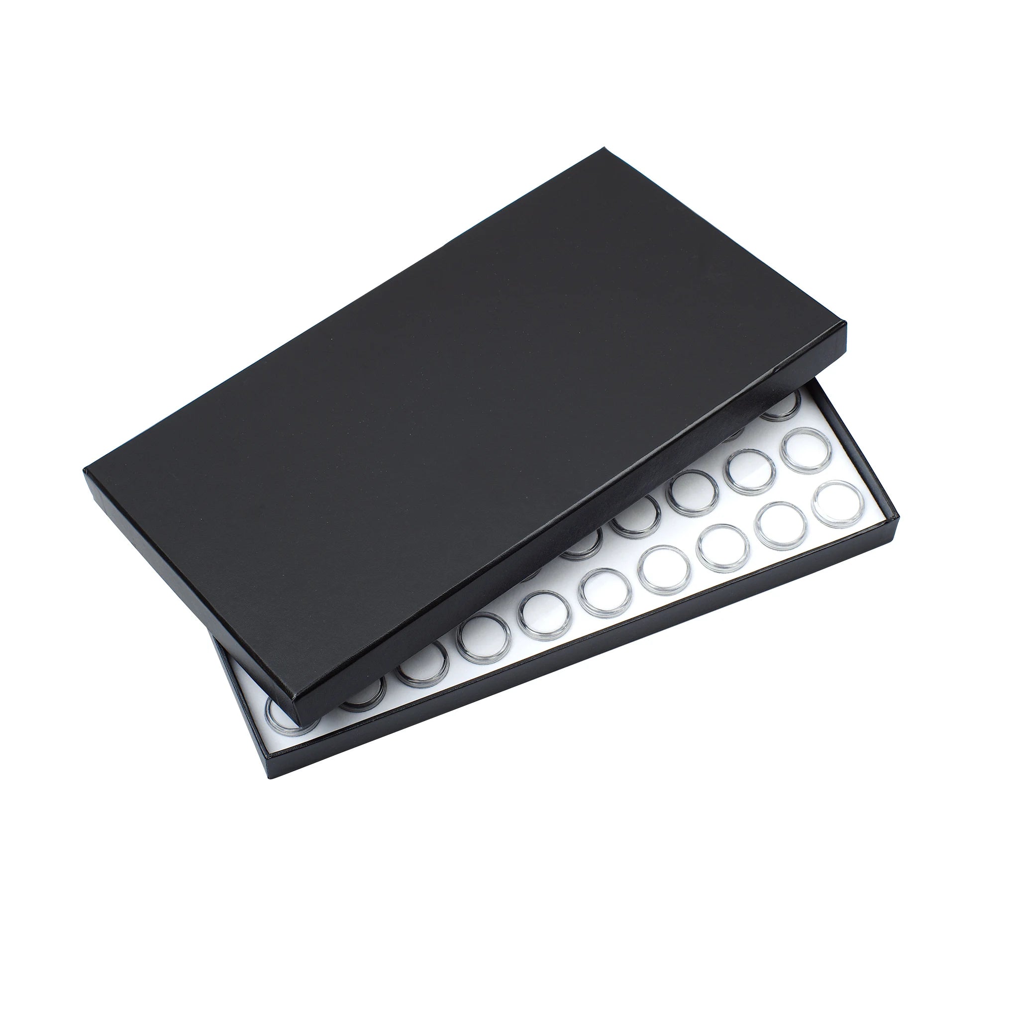 Wholesale Price Diamond Display Box Small Round clear Gem Jar Hot-selling Loose Gem Display Holder Gem Storage case Tray