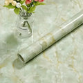 UDK Self-Adhesive PVC Peel Stick Green Marble Waterproof Wallpaper Contact Paper for Home Furniture Household Use Modern Design