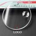 Custom LOGO Sapphire Glass Flat With Date for GMT-MASTER RLX 116710 116713 116719 Calendar Window Watch Crystal