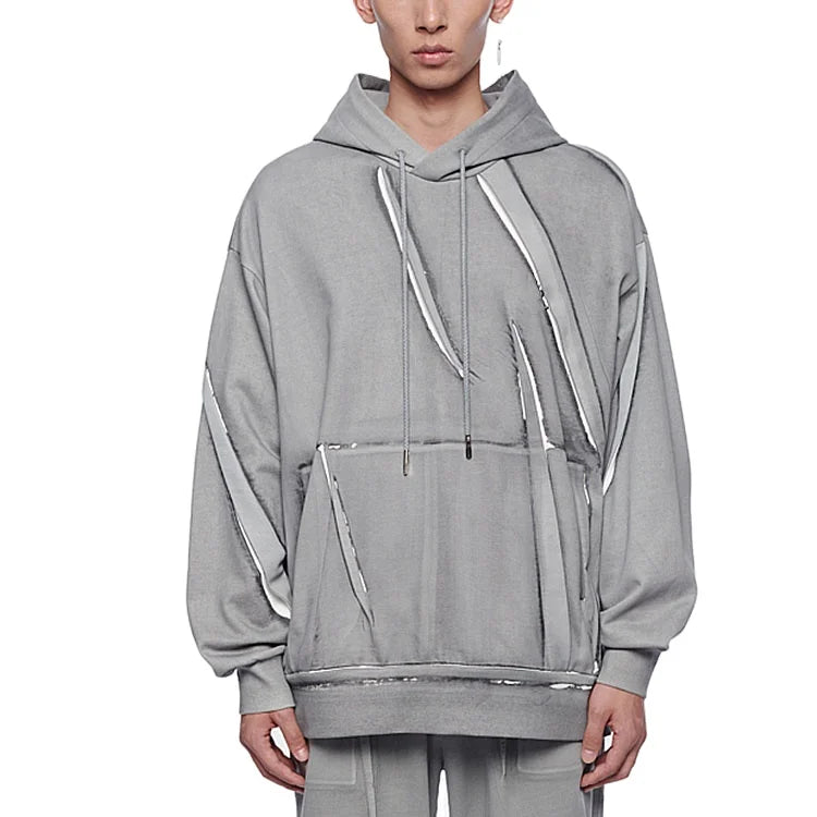 Custom Paint Hoodie Sleeves Crew Neck Airs of the States Men Hoodies T-shirt