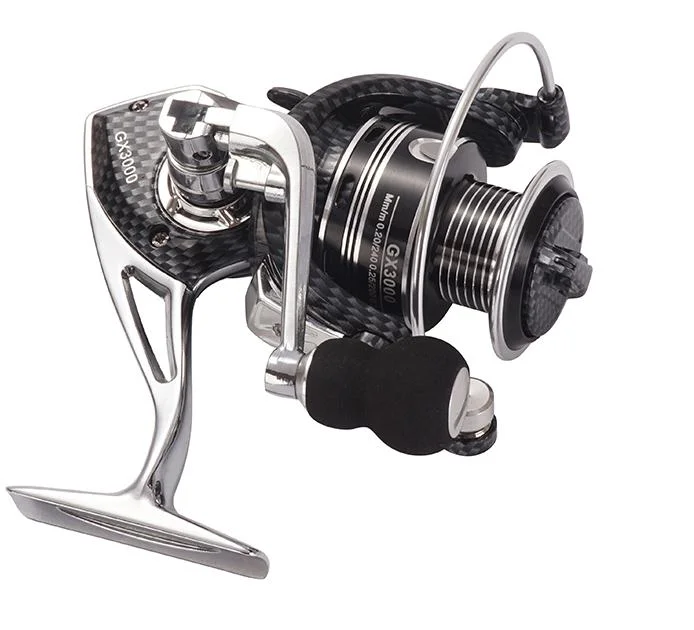 Lizard Drag 8kg 5.2:1 1000-7000 Cnc Spinning Reel Free Fishing Tackle Samples Spinning Fishing Reel