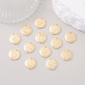 14K Gold DIY Jewelry Making 12 Star Signs Necklace Pendant Birthday Star Signs Bracelet Pendant 12 Star Signs Charm