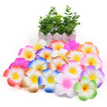 Hot Sale EVA Artificial Flowers Plumeria Head Flowers Decoration Foam Egg Flower Head