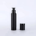 Wholesale Airless Lotion Pump Spray Bottle 30 50 80 100 120 150ml Matte Black Skincare Cosmetic Packaging