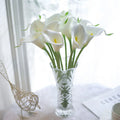O-X339 Cheap White Common Callalily Real Touch Calla Lily Rhizomes Wedding Flowers Bouquet Calla Lily Bulbs Artificial Flowers