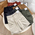 Custom Logo High Quality With Belt Cargo Shorts Unisex Casual Shorts Loose Anti-wrinkle With Zip Pocket Outdoor Cargo Shorts MegaBDM