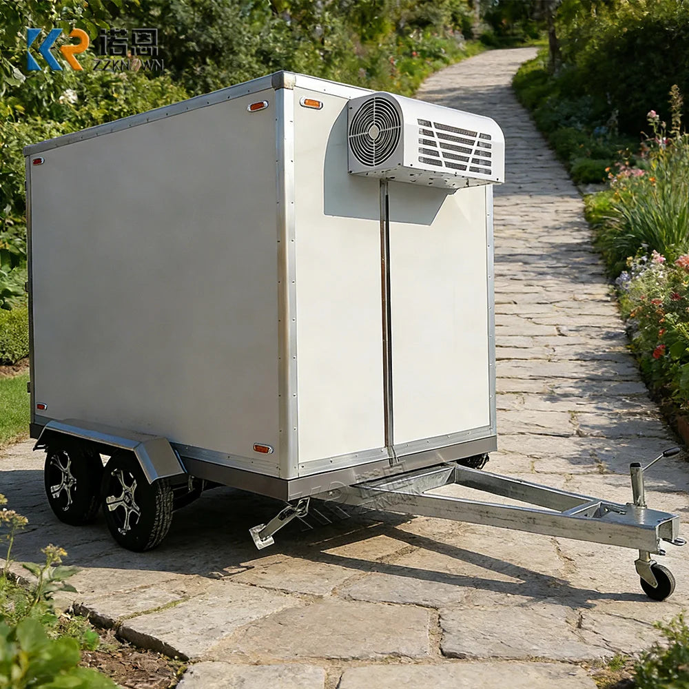 Butter Cream Whipping Reefer Trailer for Dairy Fat Product Texture Stability Shape Retention Chiller Truck