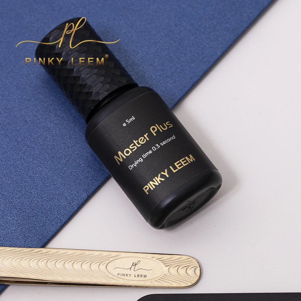 Pinky Leem Custom Private Label All Natural Lash Glue Waterproof Lash Adhesive Bond Korean 0.3 Second Lash Glue