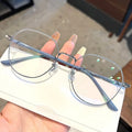 Unisex Oversized Black Frame Fashion Anti Blue Light Eyeglasses Frame Custom Logo