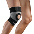 JINGBA CE ISO Factory Breathable Comfortable Bandage Elastic Knee Pads Protector Compression Safety Sport Knee Support Brace