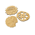 Custom Classic Style Bamboo Eco-Friendly 3mm Thick Coffee & Tea Cup Coasters