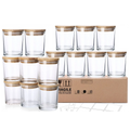 Candle Jar Transparent Tarro De Cristal Para Vela Tarro De Velas Glass Candle Holders Lanterns and Candle Jars