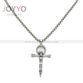 New Classic Skull Pendant Stainless Steel Skull Cross Pendant Casting High Quality Ankh Pendant
