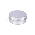 40g 40ml Threaded Aluminum Box Jewelry DIY Cosmetics Aluminum Can Silver Wax Container